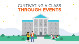 cultivating a class through events